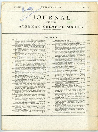 1961 american chemical - american, society